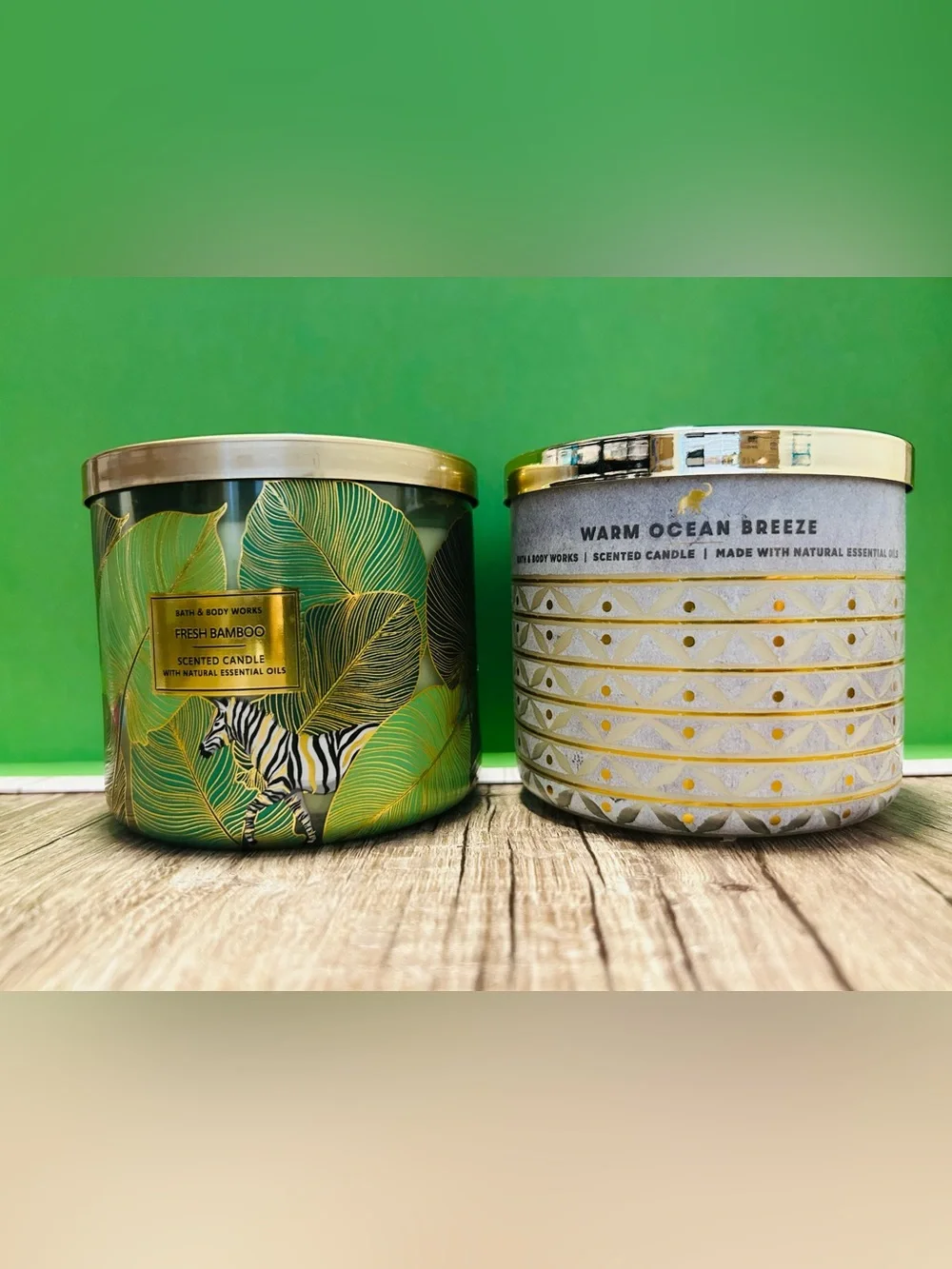 Bath & Body Works 3 Wick Candles Reserved for delaware200 - Picture 1 of 3